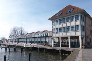 Bild: Großer Hafentraum Ferienwohnung mit Superblick auf den Hafen und die Peene
